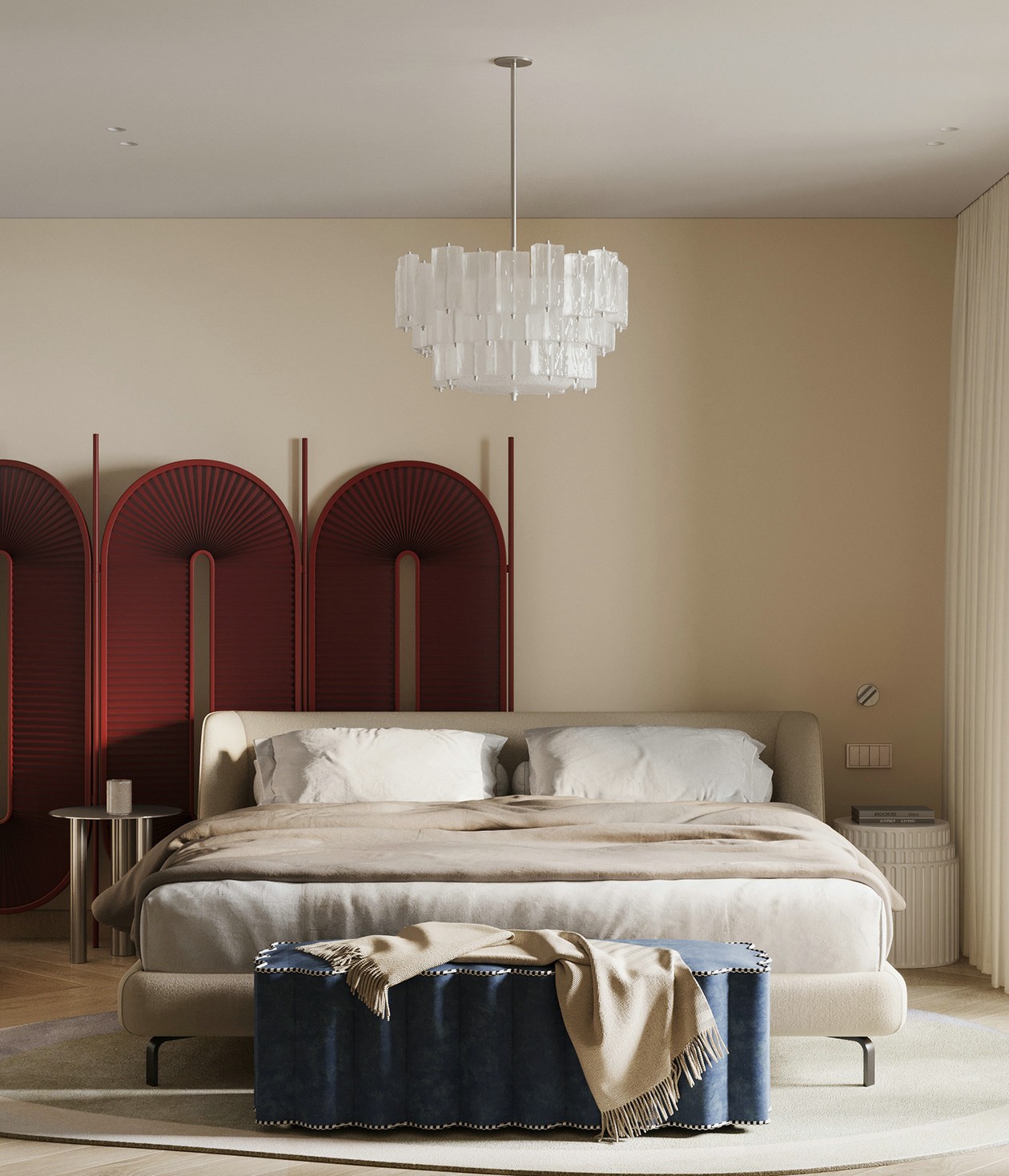 多彩色系小空间公寓设计 新时代的浪漫风情，邂逅都市自然-15