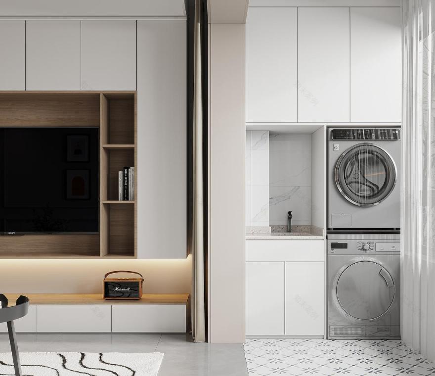 琉璃变奏曲 · 80㎡北欧小宅-9