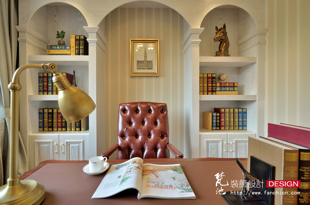 泰州景范康城 90㎡美式样板间 | 复古与活力的完美结合-23