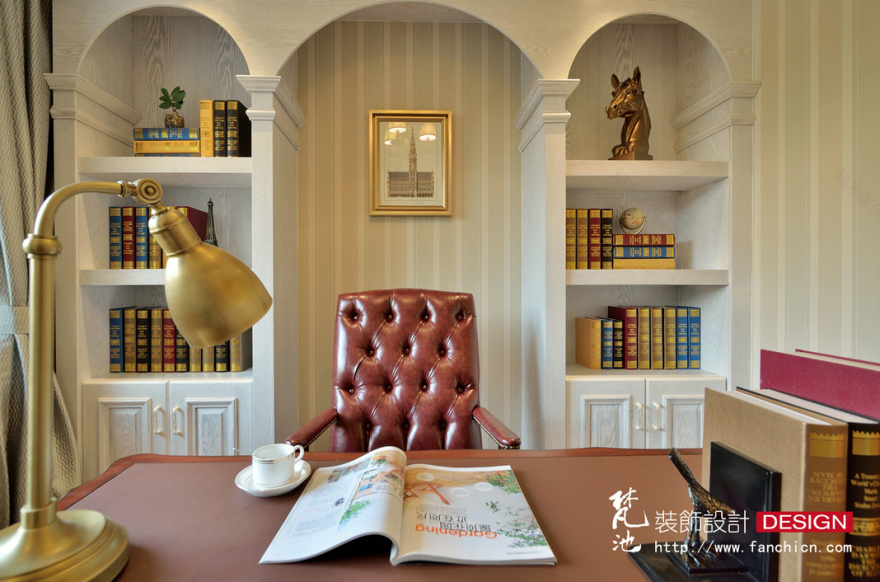 泰州景范康城 90㎡美式样板间 | 复古与活力的完美结合-23