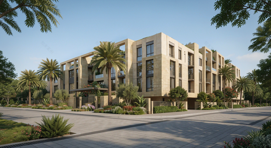 Residential Complex Rendering-2