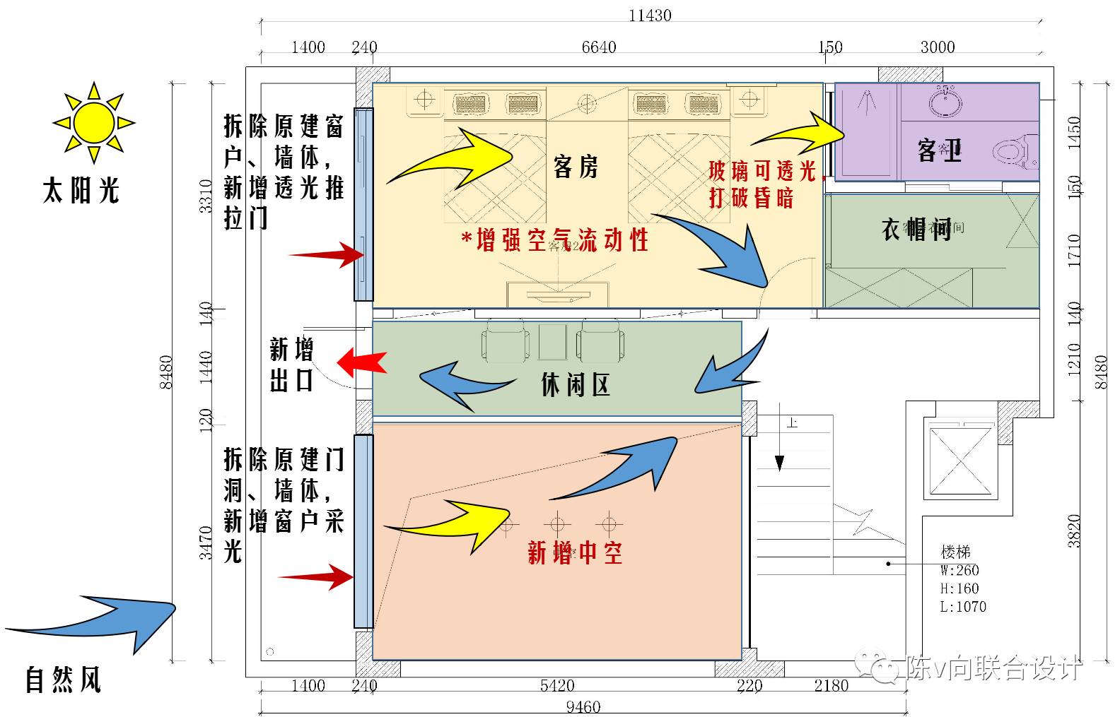 华侨城天鹅湖别墅设计 | 简欧风解决通风采光问题-43