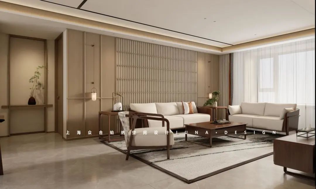 月亮湾新中式设计丨中国聊城丨上海众合铂纳空间设计-11