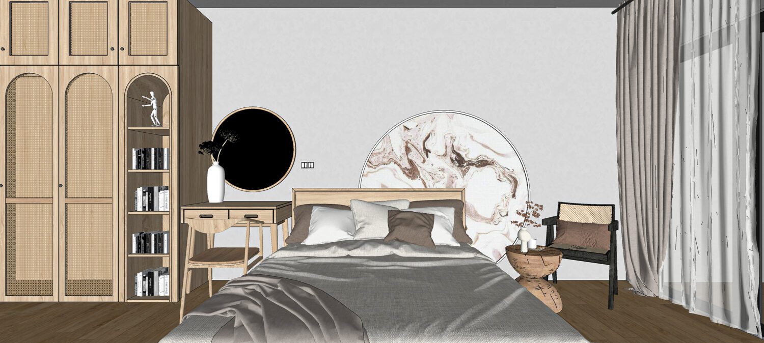 SketchUp房屋外部模型丨Thanh Hoang-3