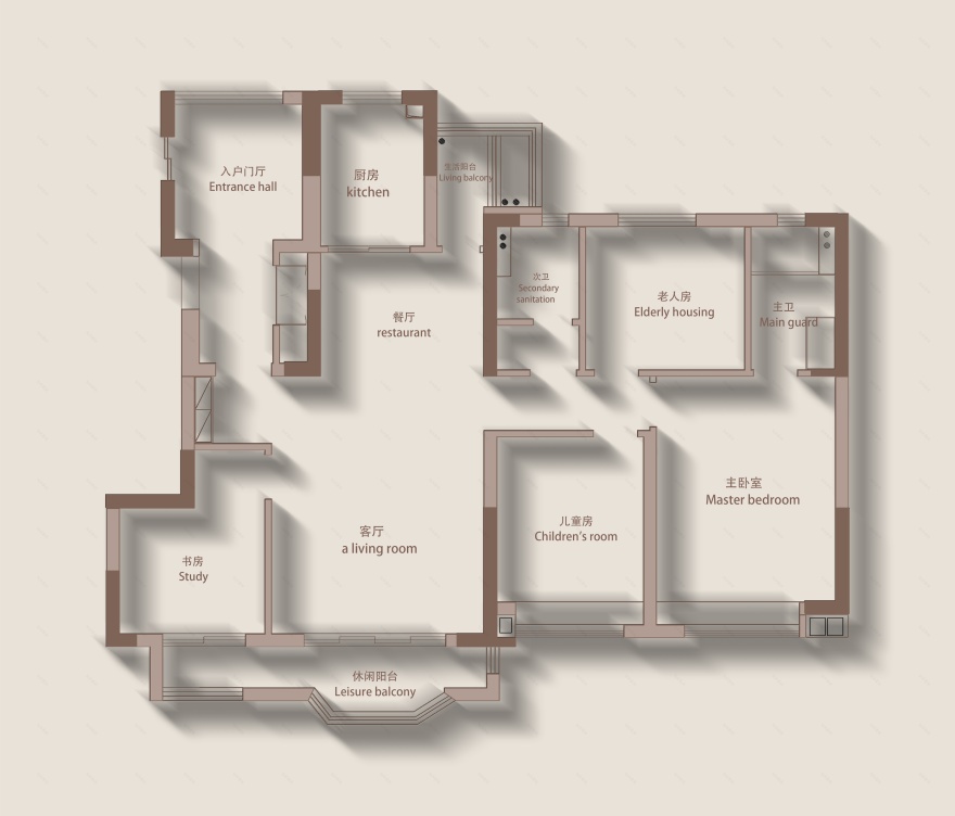 书香“境地”丨成都卢小刚装饰设计-8