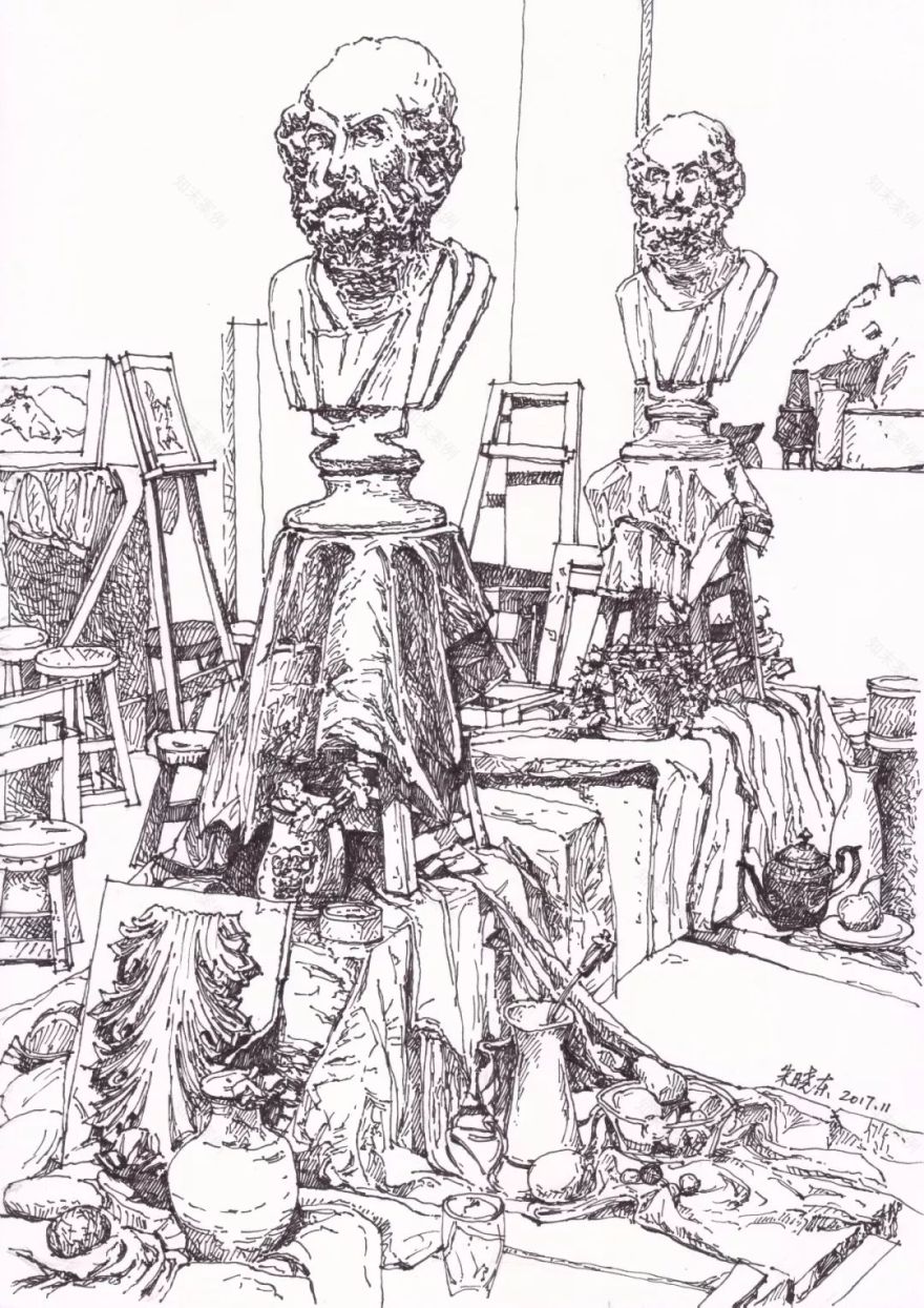 建筑师的绘画世界 | 刘玉龙、祁斌、吴耀东、朱晓东作品欣赏-137