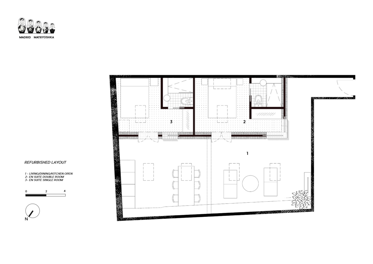 马德里 Apartment Matryoshka-13