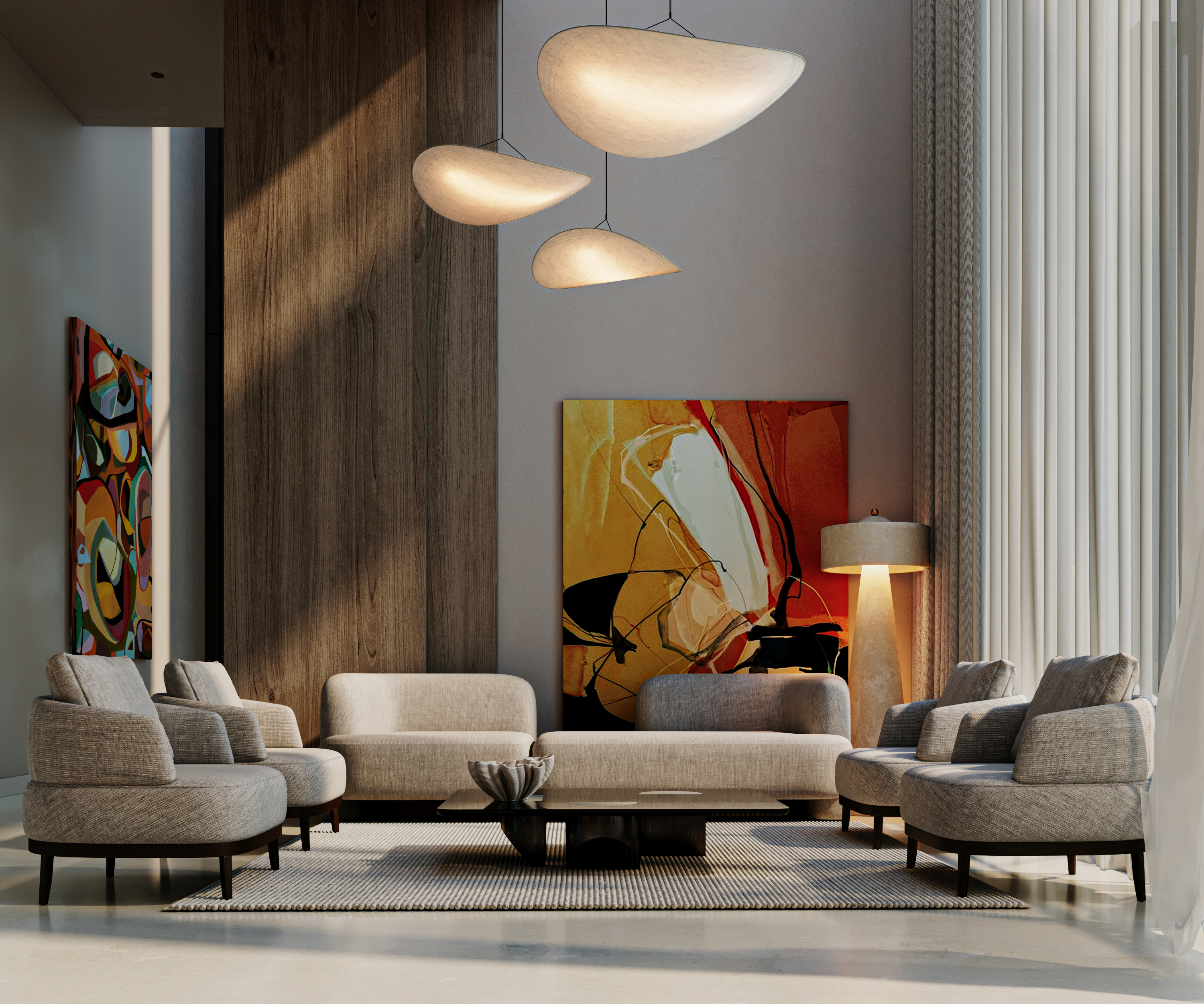 楼梯间大厅丨卡塔尔丨BOLD.CO-7