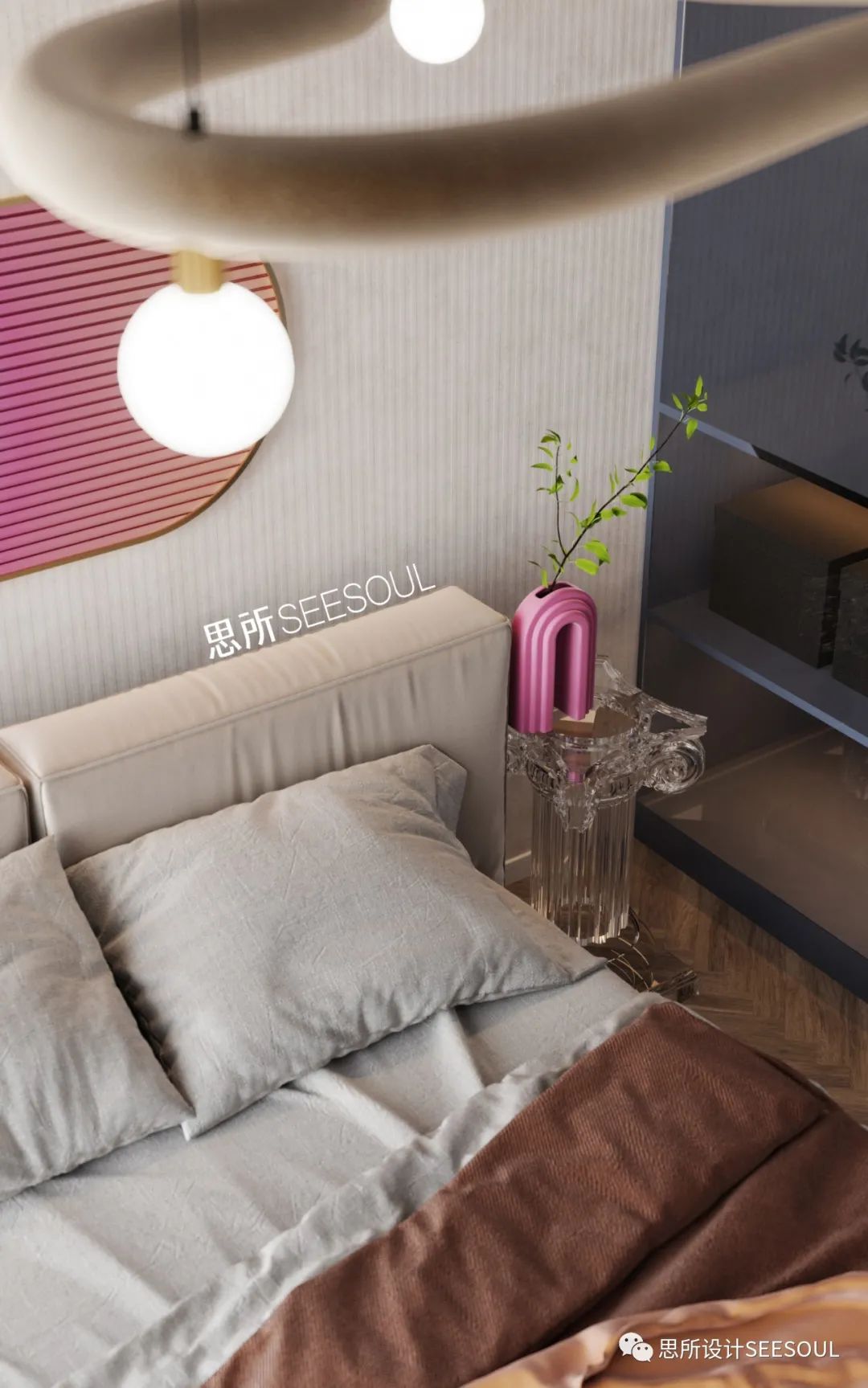 色彩点睛,耒阳合兴中心城现代家居设计-37