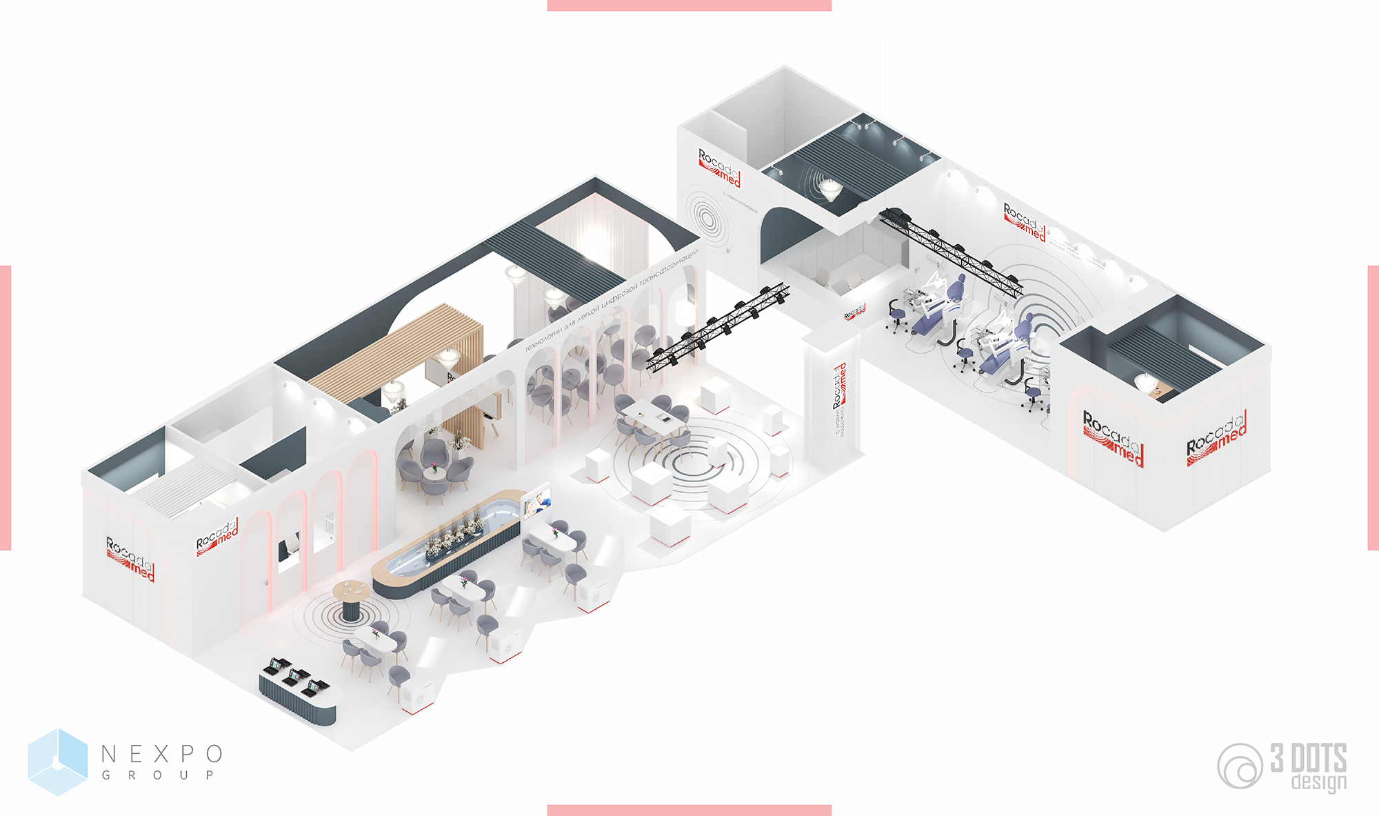 Rocada med,Дентал Салон 2024 设计丨俄罗斯莫斯科-23