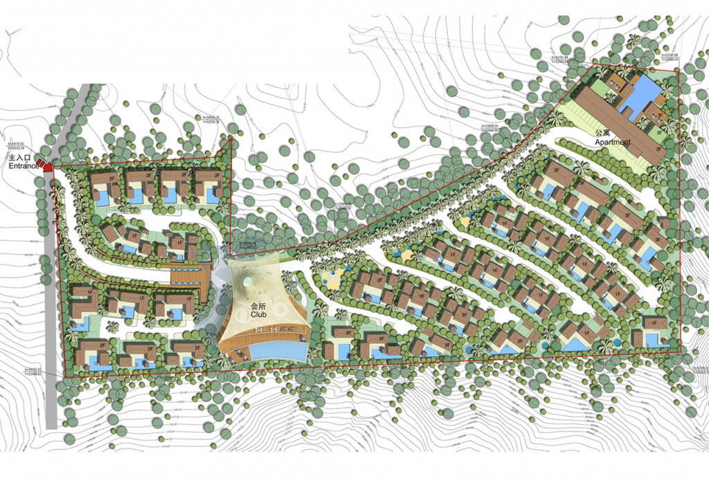 美国塞班岛度假别墅,新亚洲风格融入自然景观-37