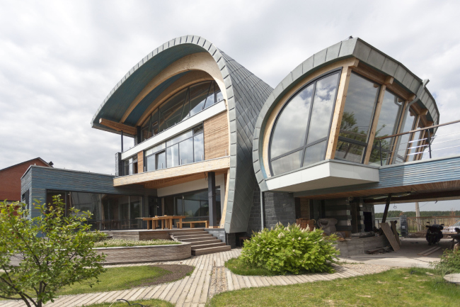 莫斯科郊外住宅（文中未明确,暂以此概括）丨俄罗斯莫斯科丨罗曼·列昂尼多夫建筑事务所-21