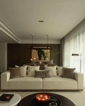 成都麓湖沄洲组团C户型206㎡样板间丨中国成都丨SaltSet所特设计