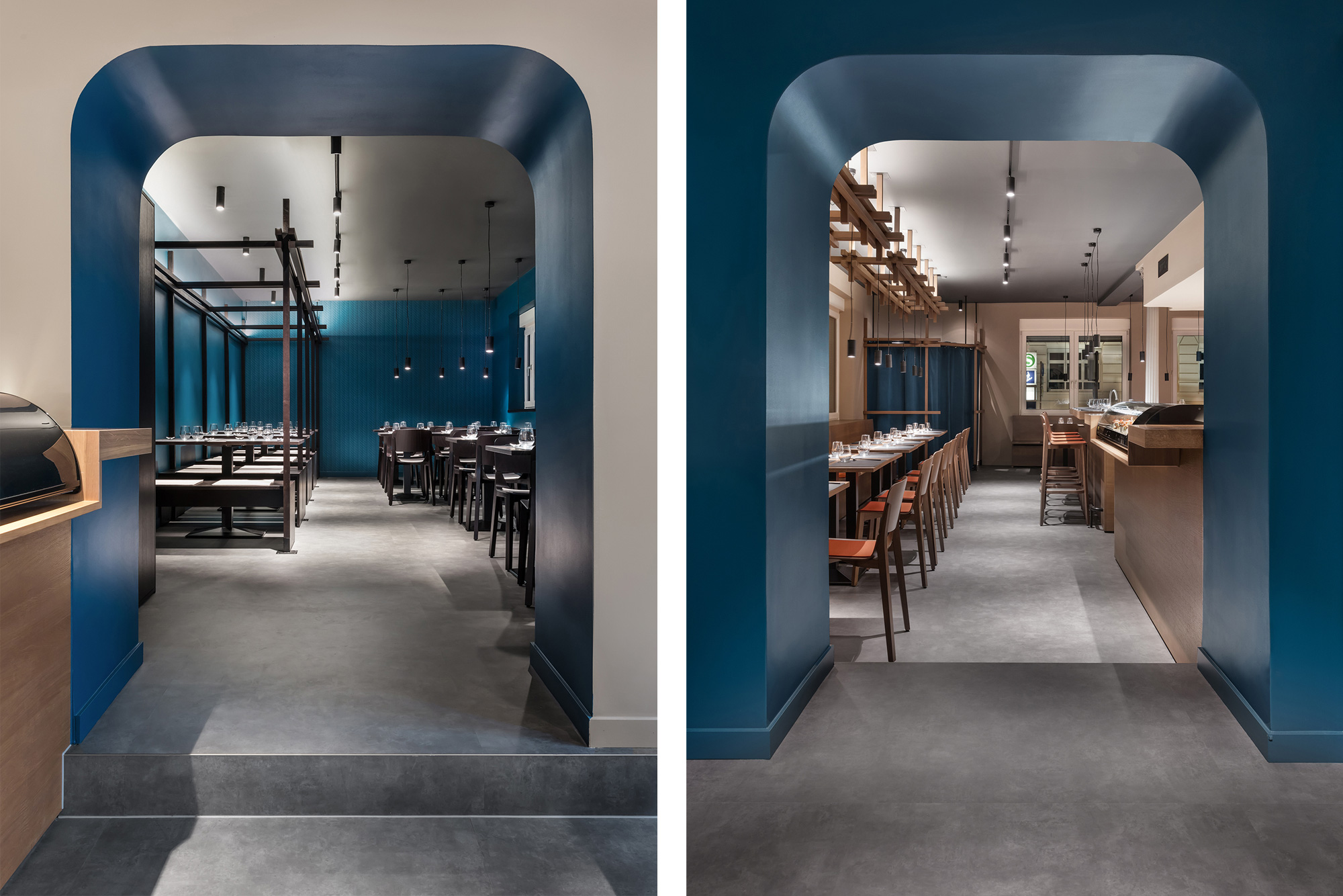 德意志风情融入日式美学,打造独特餐饮空间-10