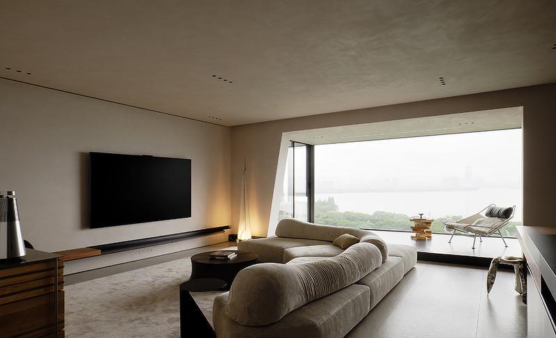 湖景大平层，生活的尽头是极简-2