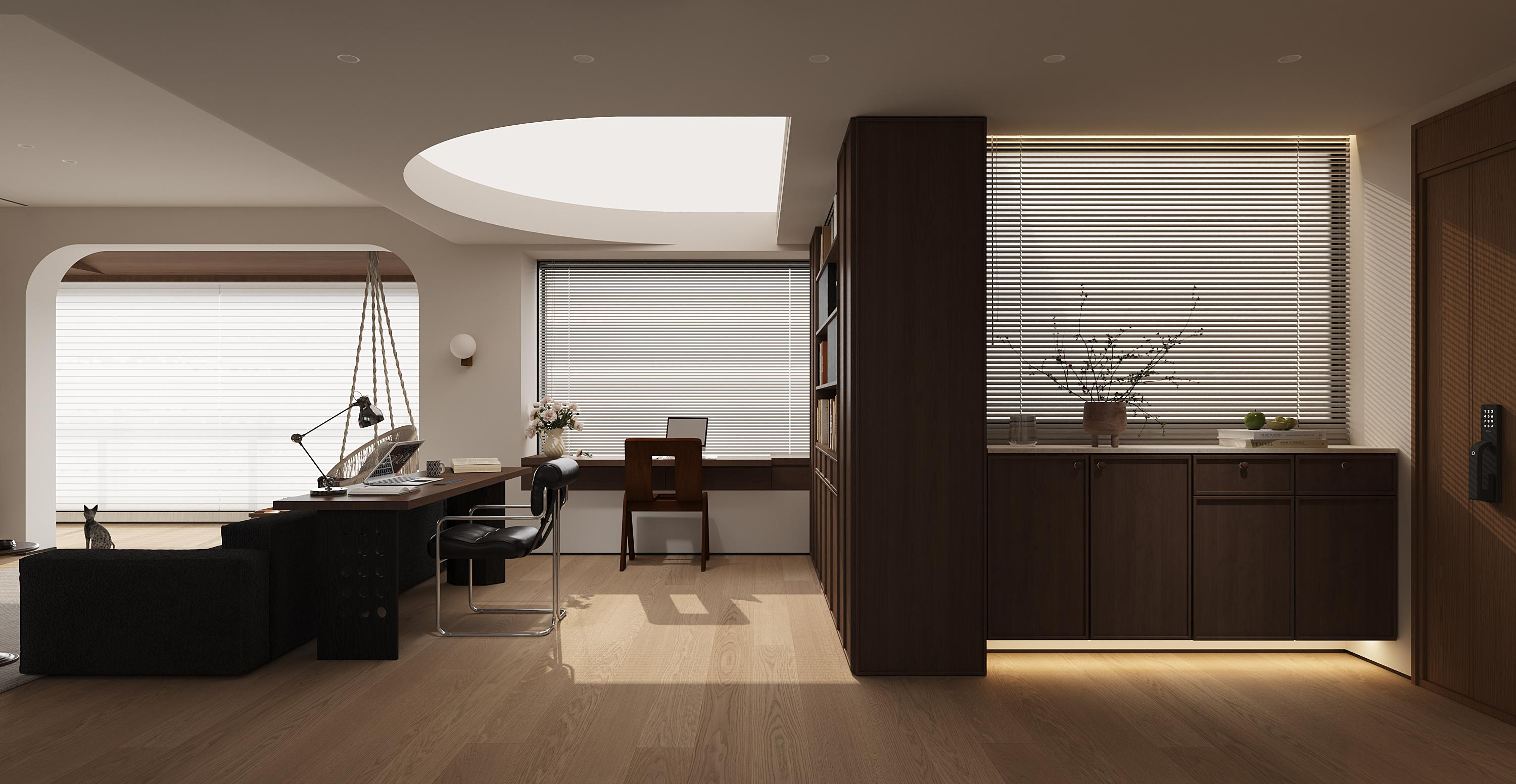 广州万科城市之光-中古风样板房设计-6