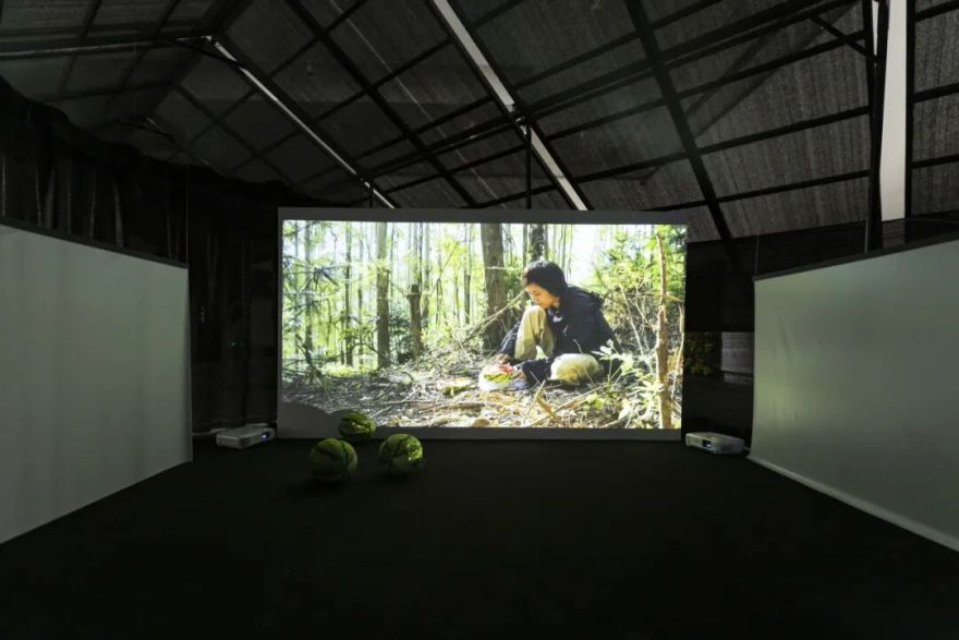 屋顶聚落|“我们的目光:艺术、人类学与亚洲映像”空间展陈设计-24