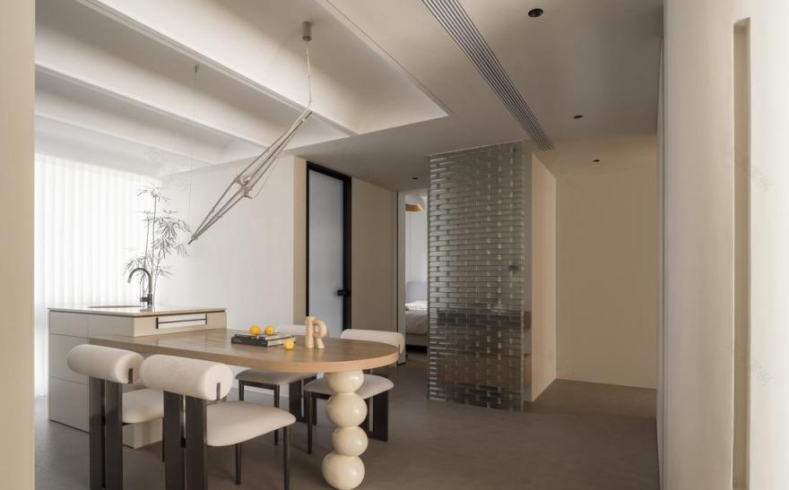 多曲线极简空间设计-50