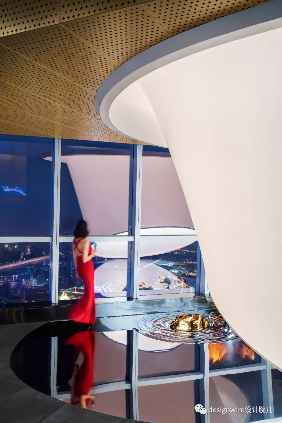 RSAA/庄子玉工作室新作 | 西安“云顶 57”餐厅,古今交融的艺术空间-12