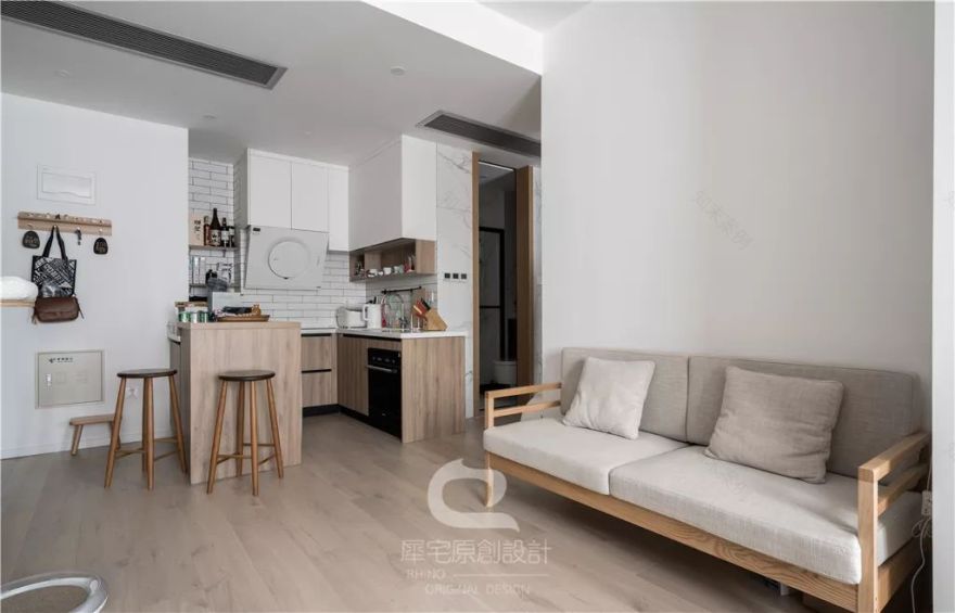 60 平全通透日式一居 | 书房 C 位,猫奴的天堂-61