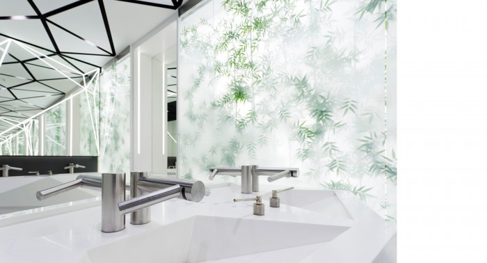 金色庭院购物中心02号卫生间

注：Toalety常见为卫生间之意；Złote Tarasy是波兰华沙一个知名的购物中心，中文一般译为金色庭院购物中心  丨波兰华沙丨Rubicon Architekt Kraków-10