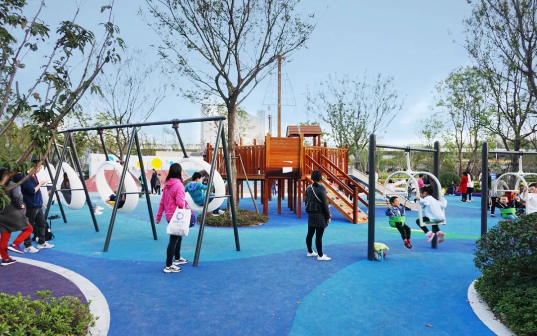 上海闵行绿地公园 | 自然景观环绕的生活舞台-29