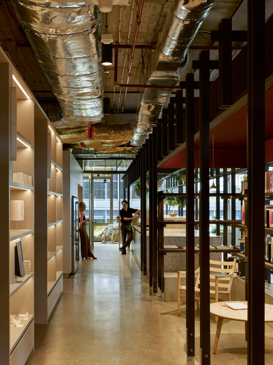 现代悬浮绿色办公空间丨澳大利亚布里斯班丨BVN Brisbane Studio-9