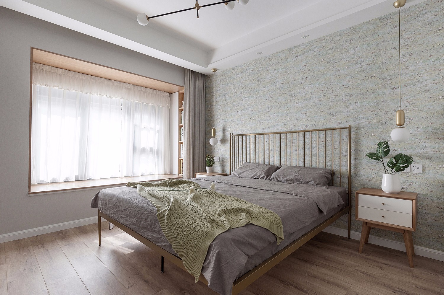 浪漫北欧风，140㎡精装房改造-15