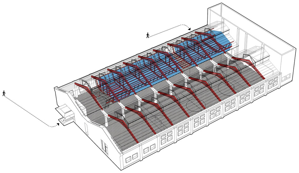 一艘悬浮的“战舰” & 幸福码头8号楼空间改造项目，上海 / 杜兹设计-10
