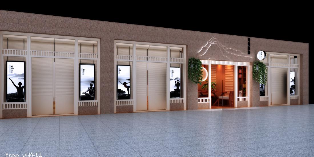 
双流梵镜瑜伽改装前厅 -0