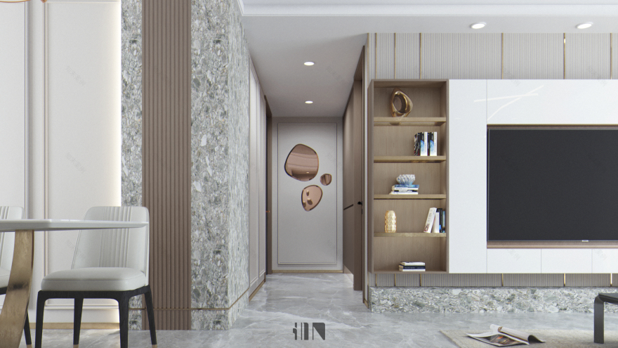 中海黄龙云起住宅设计丨内舍·石言-13