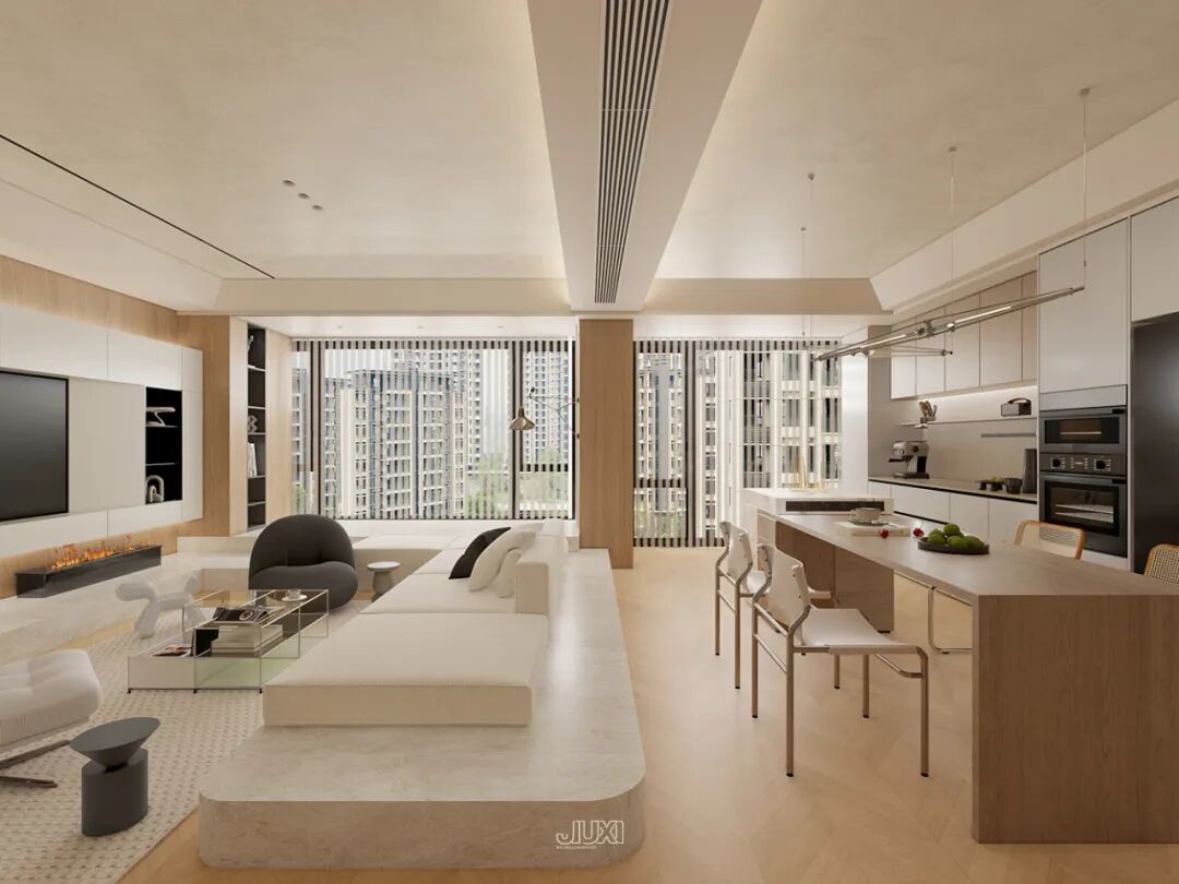 「设计分享」被简约原木硬控了,自然+极简=家的高级命格-52