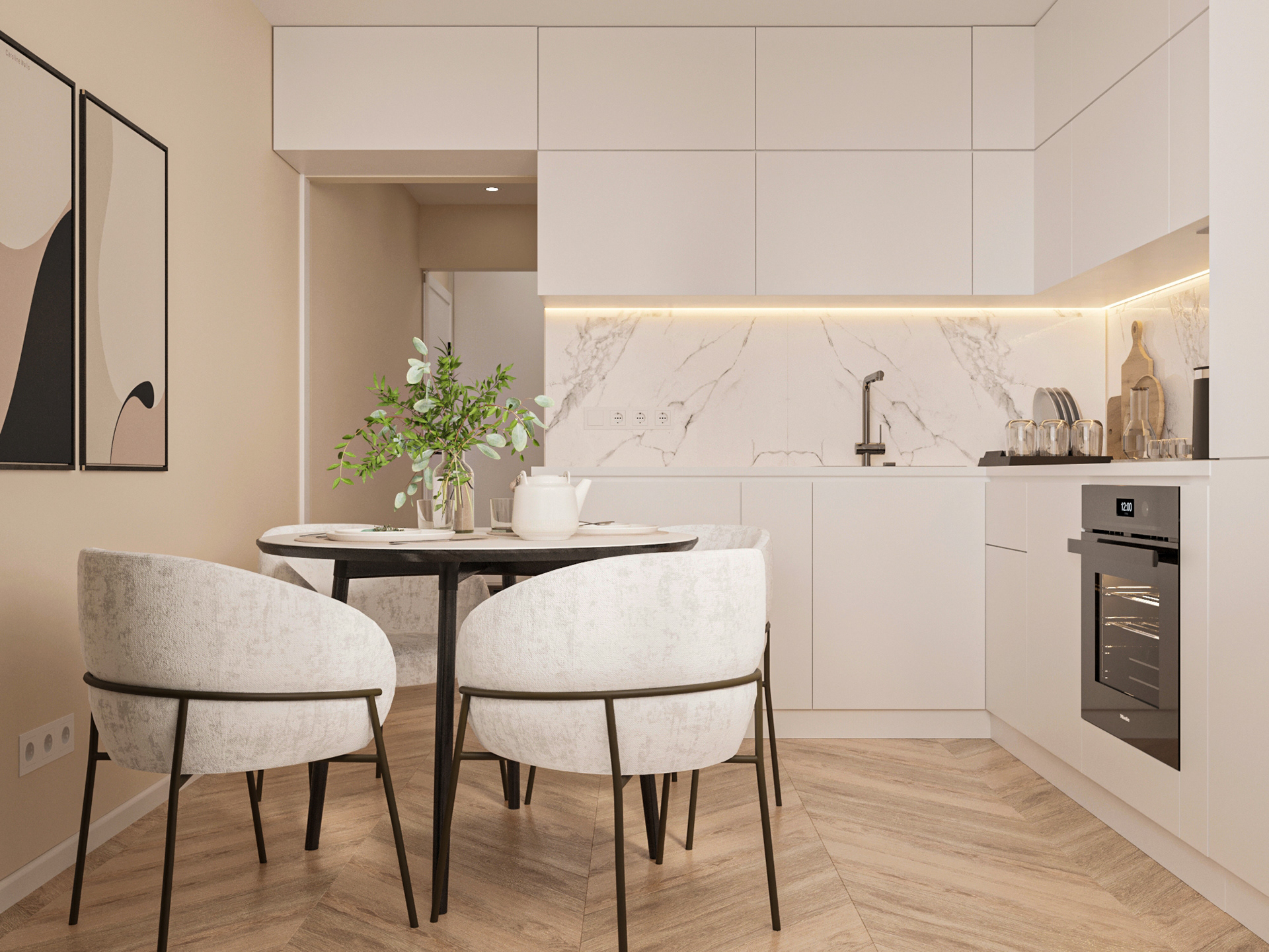 42 平米一居室设计丨白俄罗斯明斯克-17