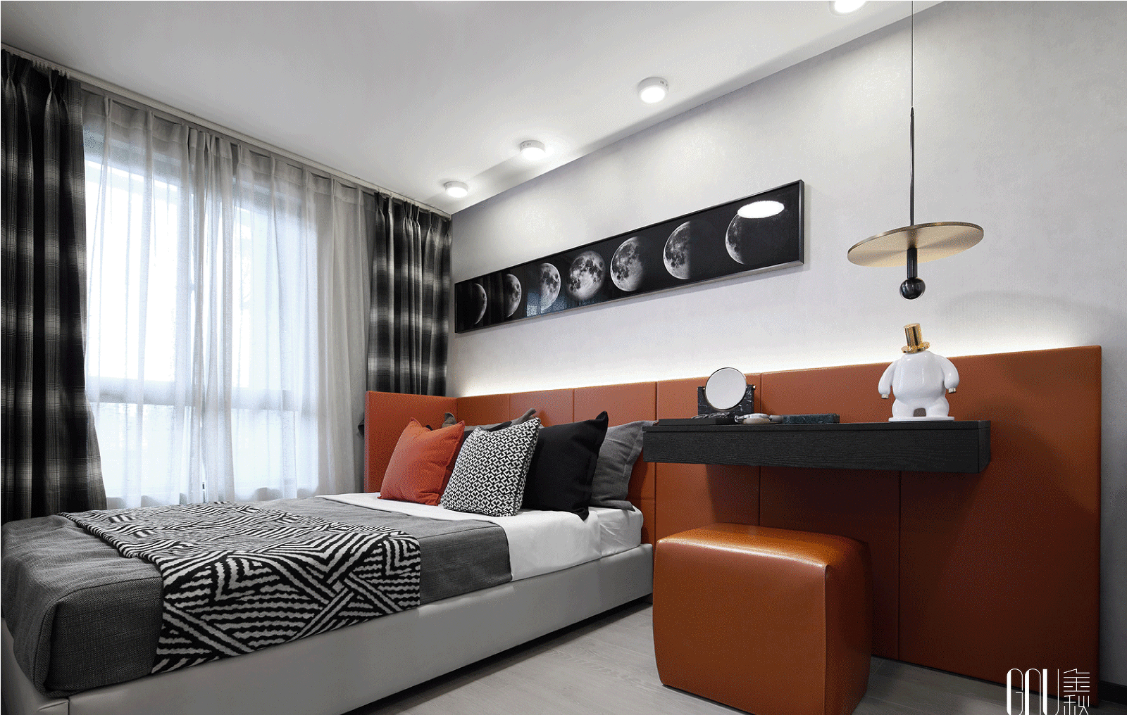 中央松湖 Loft 户型 E&F 室内设计-45