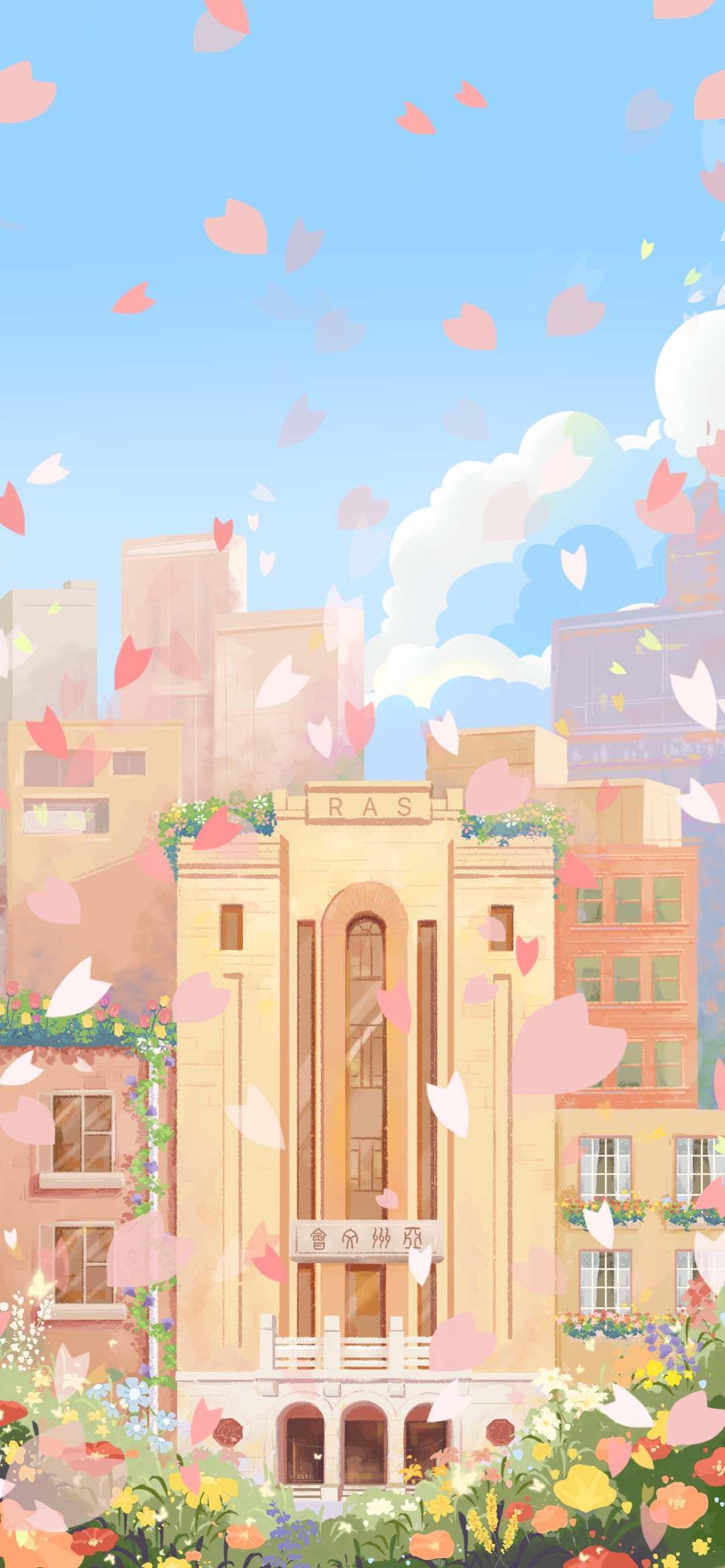 百年建筑手绘壁纸｜众安·美丰大楼-17