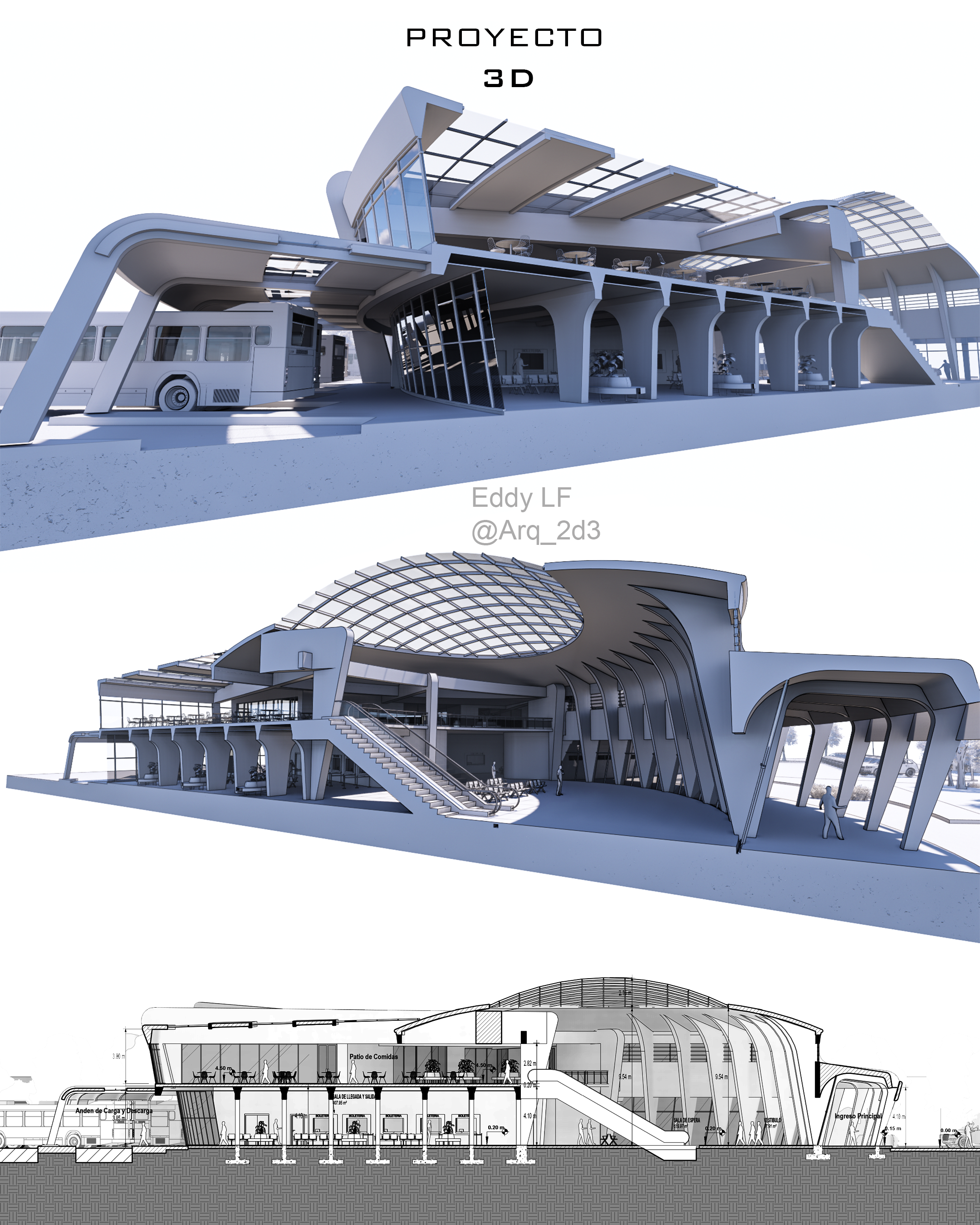 公交车终点站设计丨Eddy Laura Flores-4