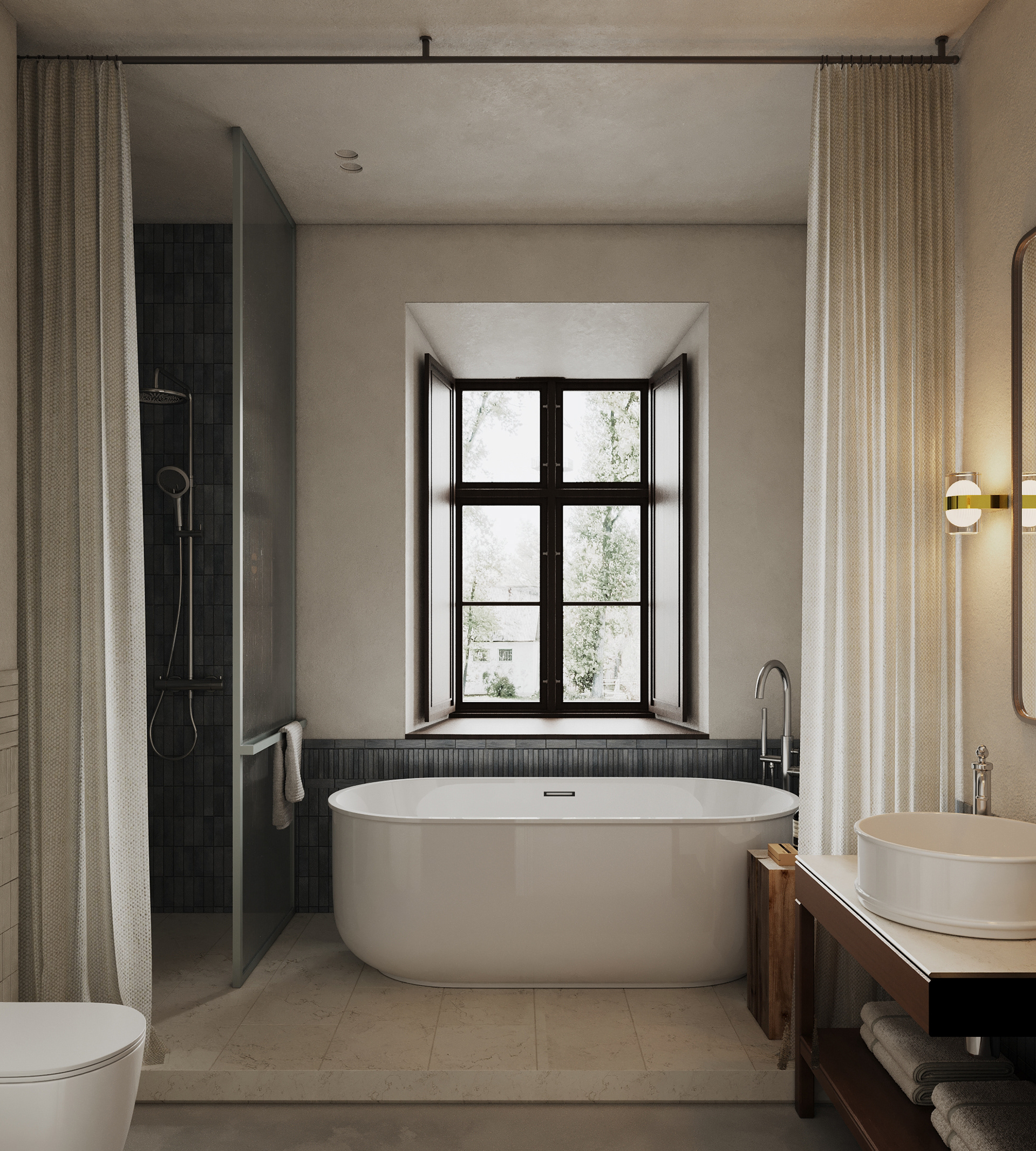 老妇人庄园(STARINKI PLACE)
注:УСАДЬБА常见意思是庄园、别墅 ,СТАРИНКИ可理解为老妇人 ,这里结合语境将 STARINKI PLACE 翻译为老妇人庄园 丨白俄罗斯丨ZROBIM architects-116