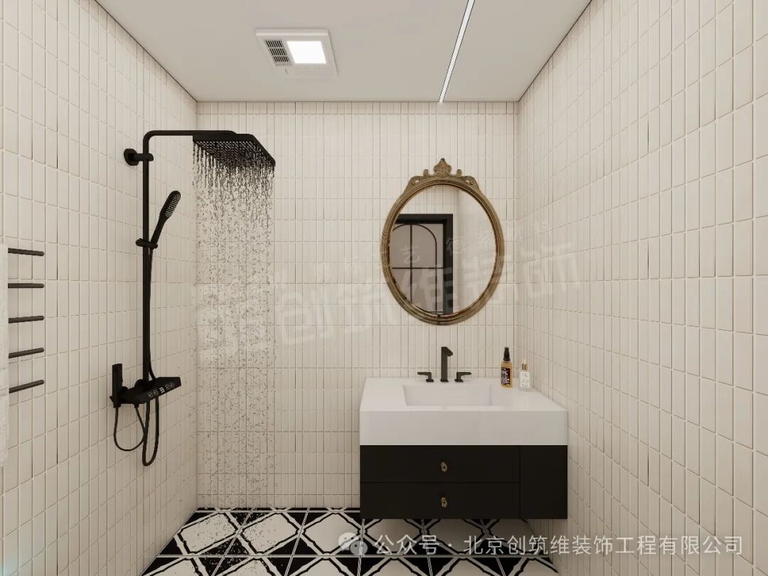 御东君临|122㎡3室2厅3卫轻法式风格装修案例-51