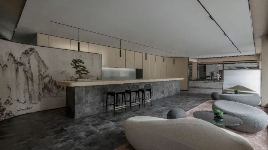 古镇茶香,阳光下的成都华侨城七十二院售楼部-36