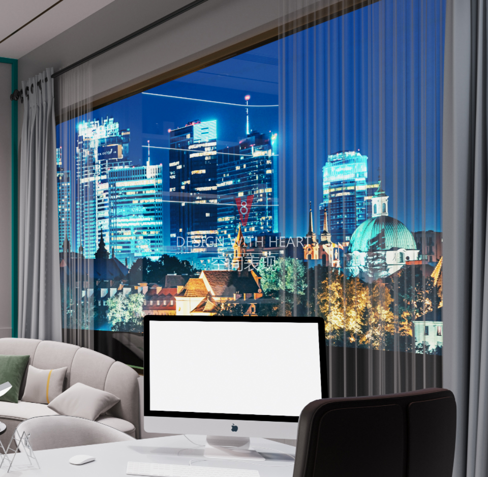 V8 空间表现 · 美容院办公室包厢-6