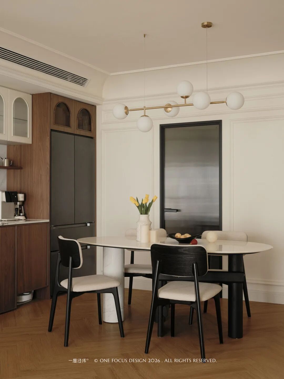 生活家° 轻法式与中古风相融居所改造等多个项目丨One Focus Design 一度经纬°-24