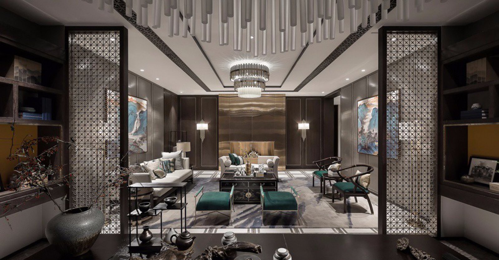 北京山水文园别墅样板房  IDEAL 艾迪尔-10