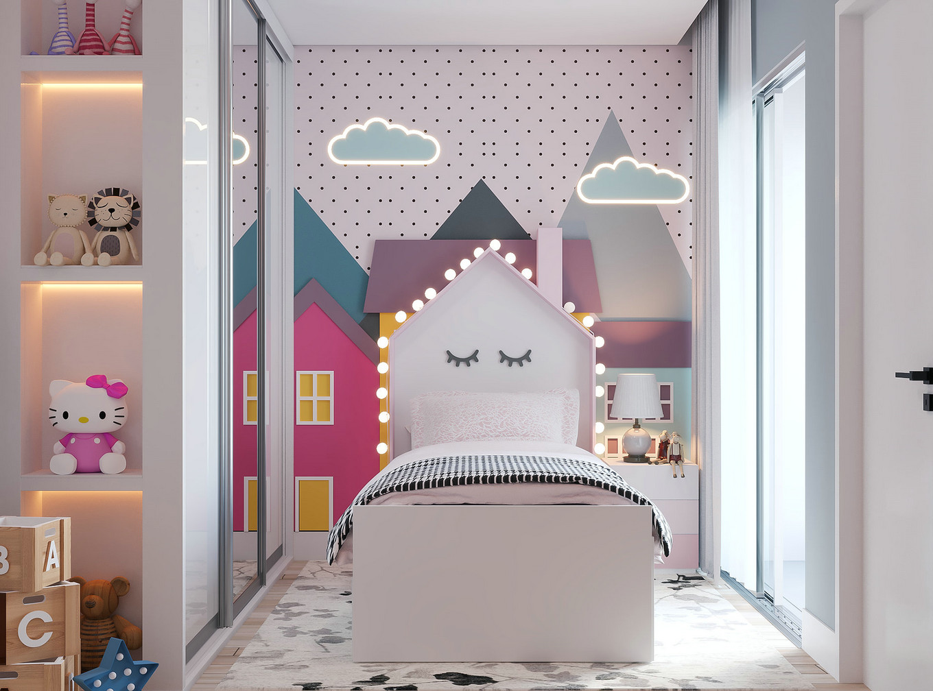 简约前卫现代风，清新美好空间-18