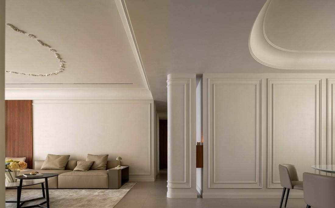 奶油肌理勾勒182㎡居家美学-14