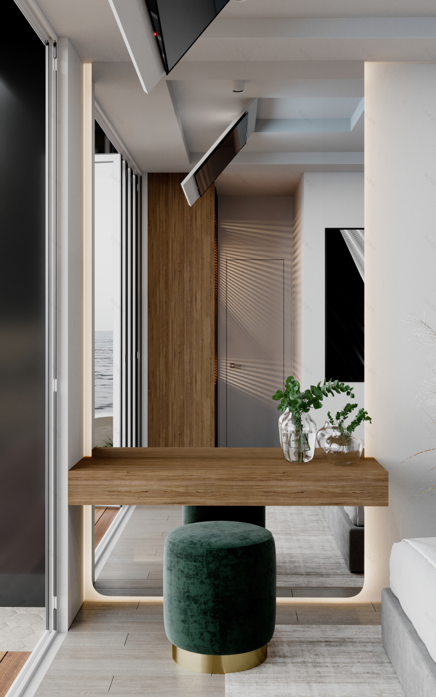 Modern Movable Cabinet with Flexible Interior Design-31