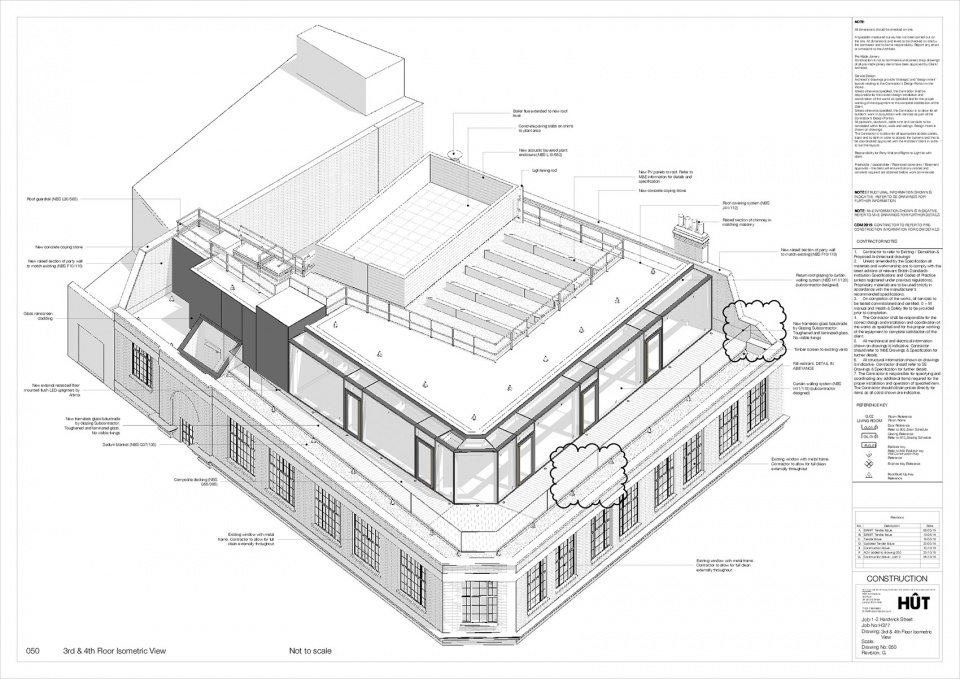 伦敦旧仓库建筑翻新变身开放式办公室-54