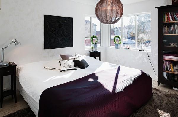 瑞典简约白色房屋设计-8