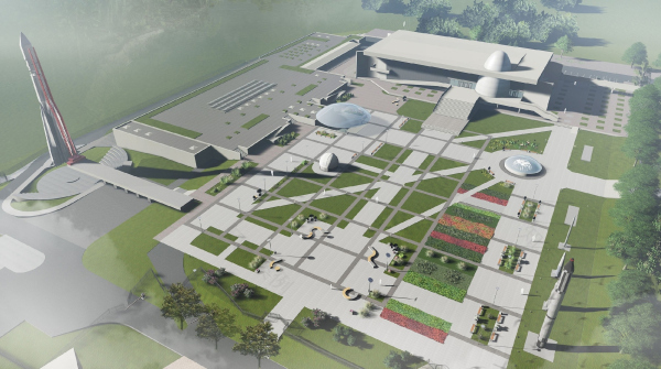 俄罗斯加里宁州齐奥尔科夫斯基国家航天历史博物馆二期丨俄罗斯卡卢加丨沃罗涅日的建筑师瓦西里·伊萨耶夫等-25