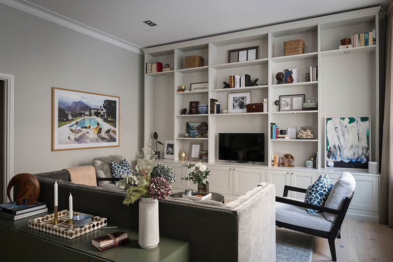 斯德哥尔摩优雅弧形窗公寓设计-9