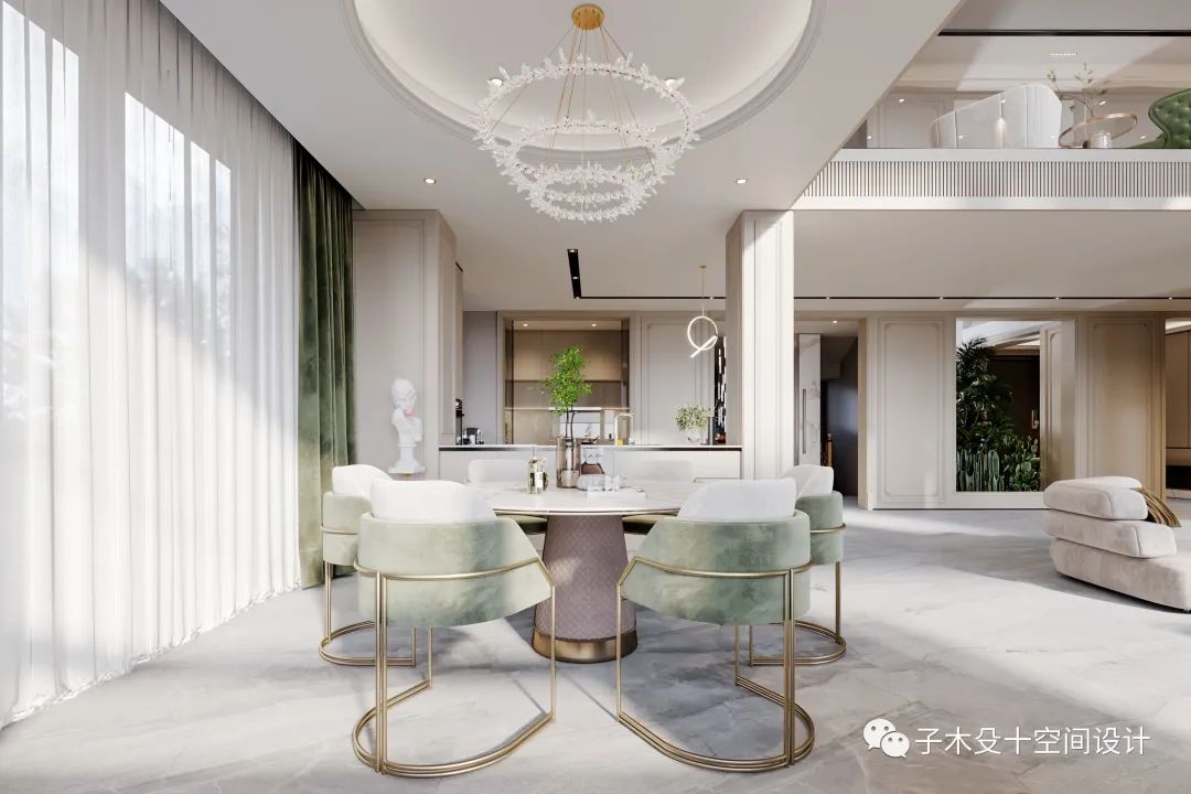 抚顺万科法式浪漫空间丨中国抚顺丨子木殳十空间设计-29